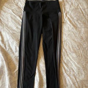 Aritzia TNA striped leggings